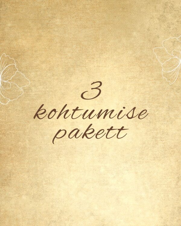 3 kohtumise pakett